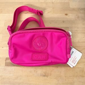 NWT Sonic Pink lululemon Team Canada belt bag